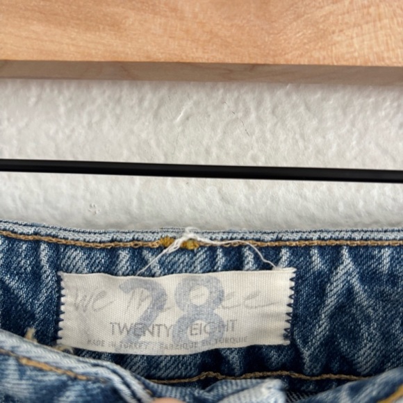 We the Free People Women's Size 28 Blue Stella Kick Flare Crop Jeans - Picture 2 of 5